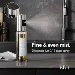 KIVY 100 ml steklena pršilka za olje z nalepkami - slika 3