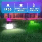 2x RIGIDON 50 W RGB LED reflektor - slika 3