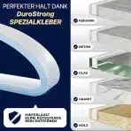 SILVERRACK 8m samolepilni tesnilni trak 12x6mm - slika 5