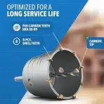 STONE REEF SDS-Plus kronski sveder za doze 68mm - slika 3