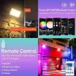 4x T-SUNUS RGB LED pametni reflektor 100 W IP66 - slika 3