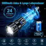 2x GLARYLIGHT LED polnilna svetilka 1.000.000 lm - slika 3