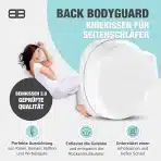 BACK BODYGUARD Ergonomska blazina za kolena iz spominske pene za stransko spanje - slika 3