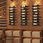FAVOOSTY stenski kovinski nosilec za vino 8 stopenj - slika 5