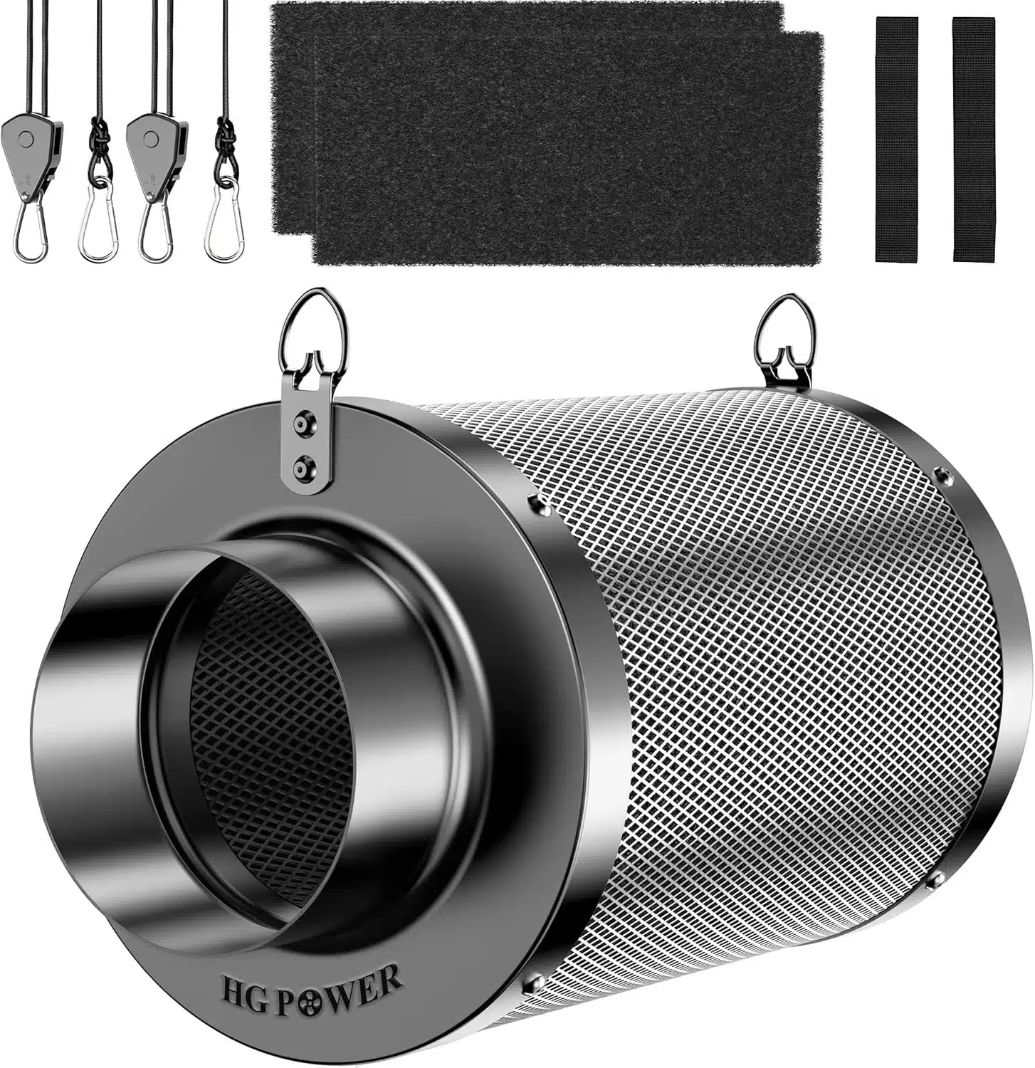 91PRuGMKVAL._AC_SL1500 HG POWER filter z aktivnim ogljem 150mm - slika 1