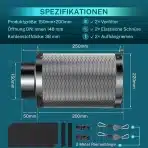 HG POWER filter z aktivnim ogljem 150mm - slika 3