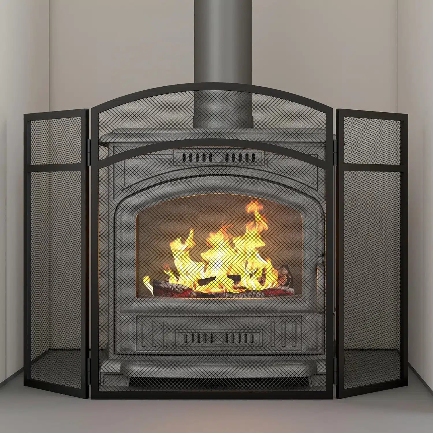 91t7PH-5CQL._AC_SL1500 KINGSON zaščitna mreža za kamin - 96,5 × 61 cm - slika 1