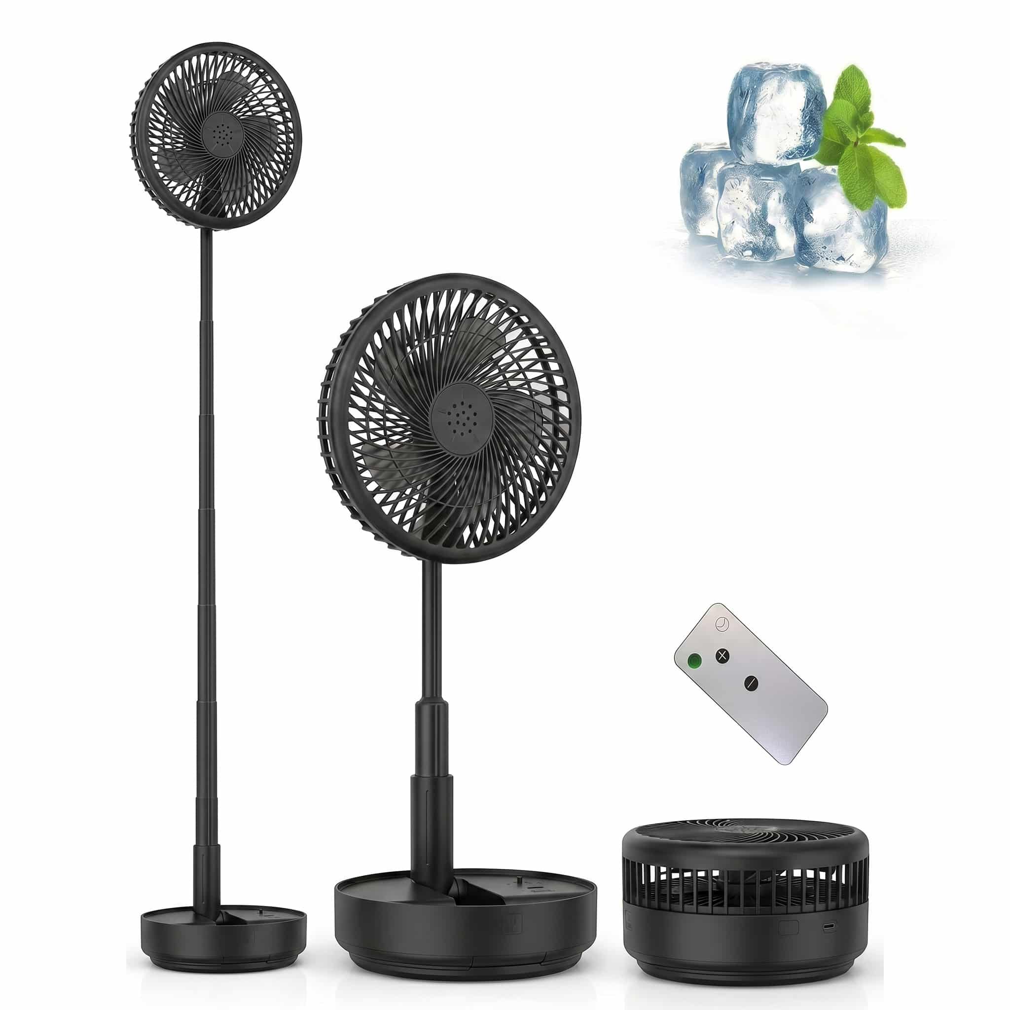 image-1781172911299 PRIMEVOLVE polnilni USB ventilator z daljincem - slika 1