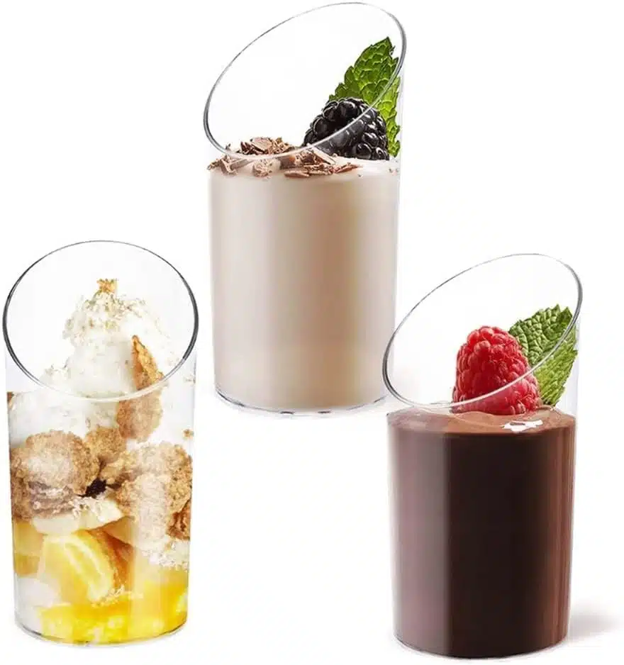 51OjEs6I UL 100x KAHEIGN prozorni desertni lončki 75 ml - slika 1