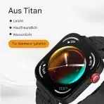SYNSING titanov pašček za Huawei Watch Fit 3/4/4 Pro - slika 2
