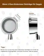 KOFIKOFI portafilter brez dna 58 mm za Gaggia kavne aparate - slika 3