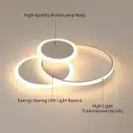LXJCSM LED stropna svetilka 32 W 3000–6000 K - slika 3