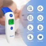 BERRCOM infrardeči termometer za čelo in uho - slika 5