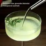 4x VESSYN Martini kozarci z rebrastim vzorcem 284ml - slika 4