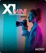 MOVO X1-Mini shotgun mikrofon za kamere in USB-C naprave - slika 2