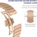 NEWWAYS kovinski pašček za Apple Watch 49/46 mm - slika 5
