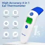 BERRCOM infrardeči termometer za čelo in uho - slika 6