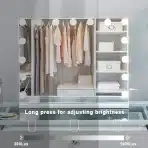 FENCHILIN kozmetično ogledalo z LED lučkami - slika 3