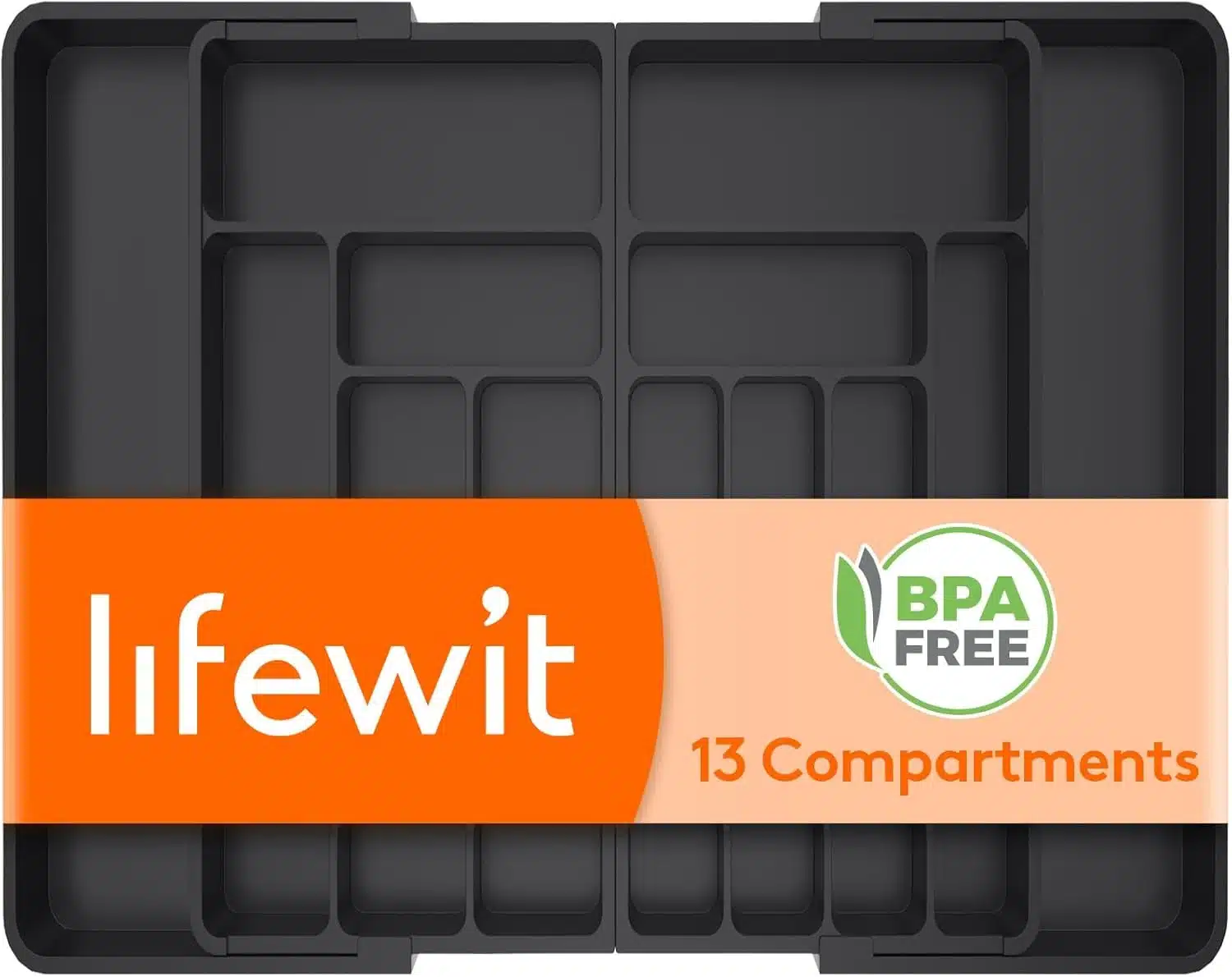 61m4y5vQpZL._AC_SL1500 LIFEWIT raztegljiv organizator za jedilni pribor - slika 1