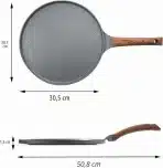 SENSARTE 30 cm granitna ponev za palačinke - slika 5