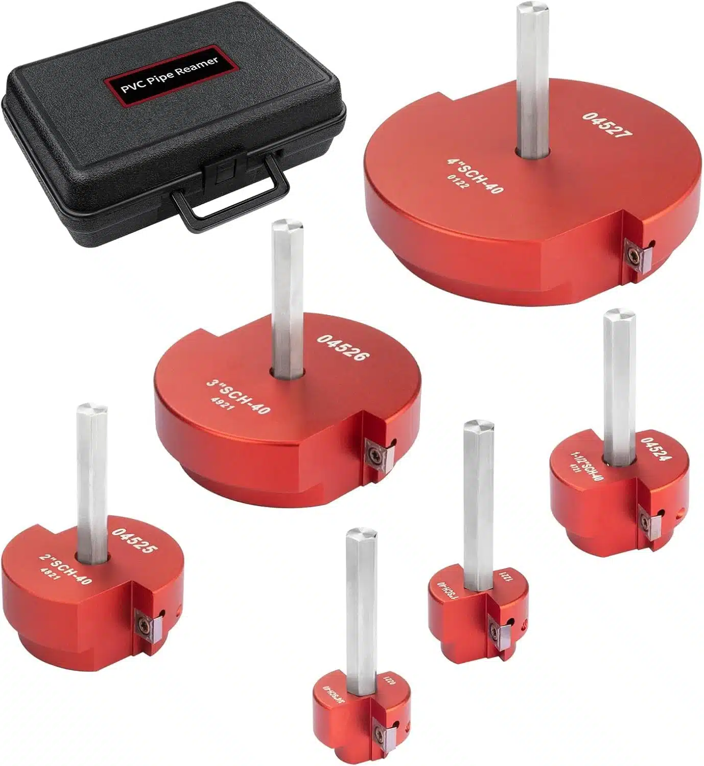 715dGtBtffL._AC_SL1500 SIIIXS 6-delni set orodij za čiščenje PVC cevi 3/4–4" - slika 1