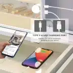 FENCHILIN kozmetično ogledalo z LED lučkami - slika 5