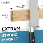 CUCINO 25 cm magnetno držalo za nože - slika 4