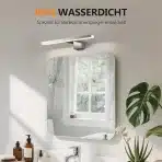 HOMMIE 30 cm LED svetilka za ogledalo 4000 K - slika 4
