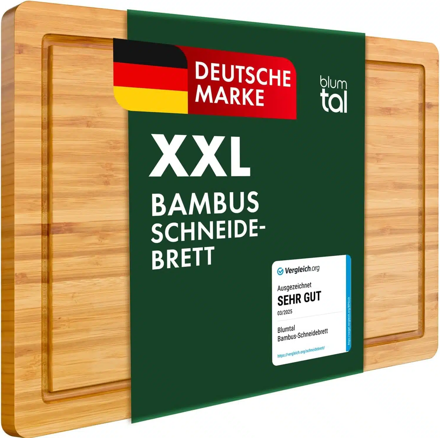 71G2zIUF03L._AC_SL1500 BLUMTAL bambusova deska za rezanje - 45×30cm - slika 1