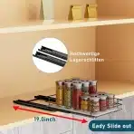 MAYZOLOP izvlečno kovinsko stojalo za začimbe - slika 2