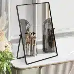 GOSIDER Namizno kozmetično ogledalo s kovinskim okvirjem 30×22cm - slika 2