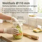 2x MYFERMENTS 2 l fermentacijski kozarec s pokrovom - slika 3