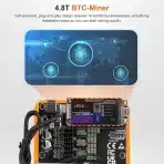 RUIZHI Bitcoin miner 4,8 TH/s z napajalnikom - slika 5