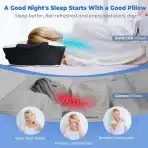 SAHEYER ergonomska ortopedska vzglavna blazina iz spominske pene 60×40×13/11cm - slika 4