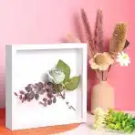 3x MIVIDE 3D globinski foto okvir 20×20cm za polnjenje predmetov - slika 4