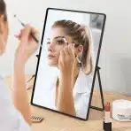 GOSIDER Namizno kozmetično ogledalo s kovinskim okvirjem 30×22cm - slika 4