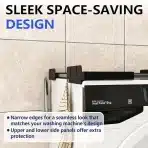 JHCHU Slimline komplet za zlaganje pralnega in sušilnega stroja, 45–68cm - slika 4