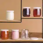 12x MONBOCO 142 ml stekleni kozarčki za jogurt - slika 6