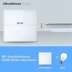 BESTLUZ 42 cm LED stropna svetilka 24 W 4000 K - slika 4
