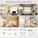 4x HCFEI 85 mm nadometni LED reflektorji 7 W - slika 5