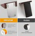DRELIFAM komplet 2 lesenih knjižnih opornikov - slika 4