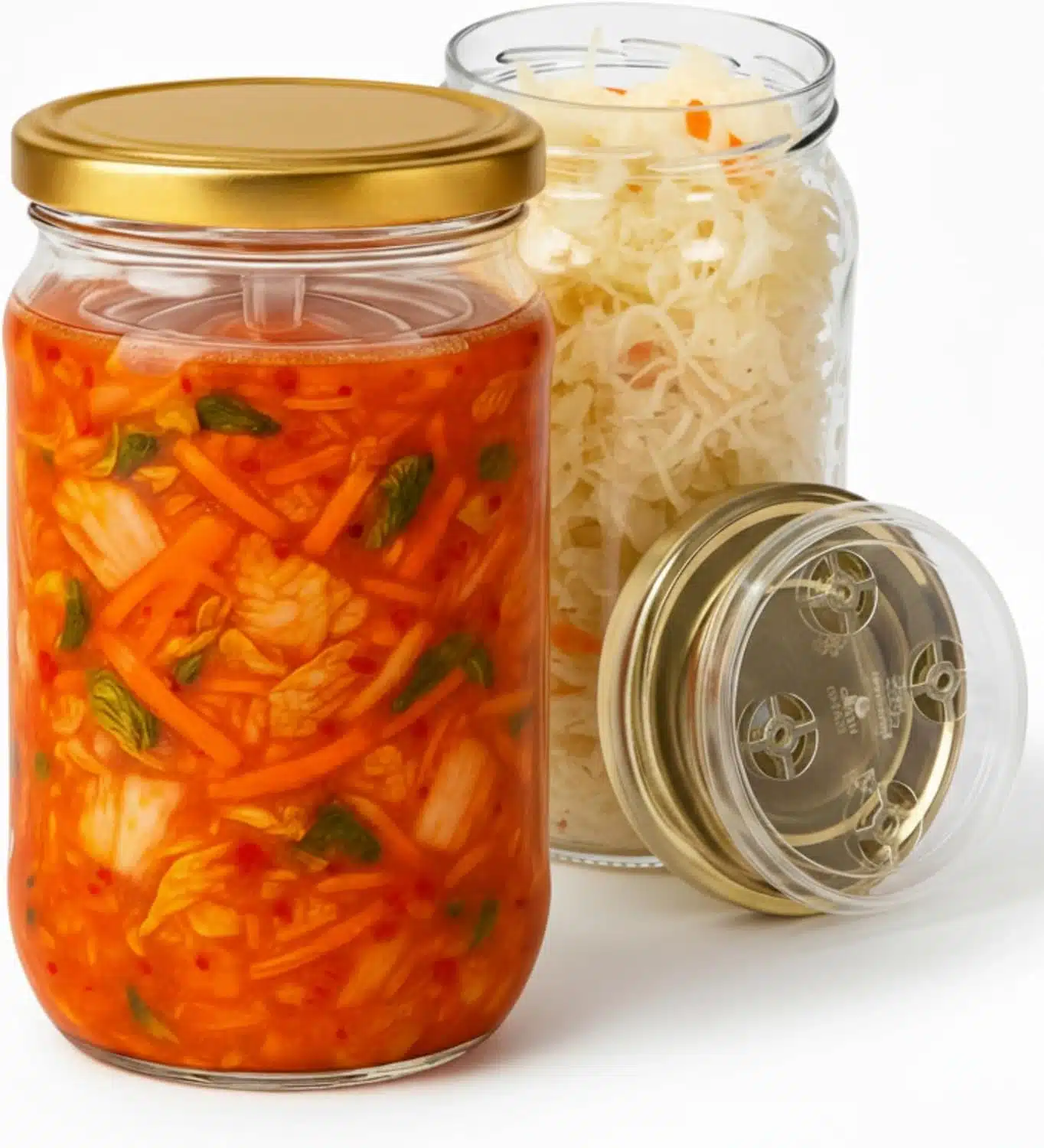 71YqPekizQL._AC_SL1500 2x MYFERMENTS 2 l fermentacijski kozarec s pokrovom - slika 1