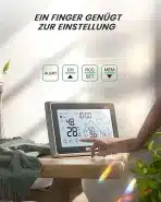 BALDR brezžična vremenska postaja z zunanjim senzorjem - slika 4