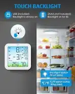 BRIFIT hladilniški termometer z 2 senzorjema - slika 5