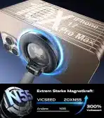 VICSEED MagSafe magnetni avto nosilec za telefon - slika 4