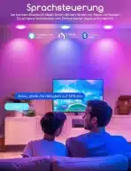 4x AIGOSTAR 115 mm pametne LED RGB vgradne luči - slika 6