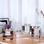 TOLIDA Komplet 4 prozornih akrilnih razstavnih stojal - slika 4