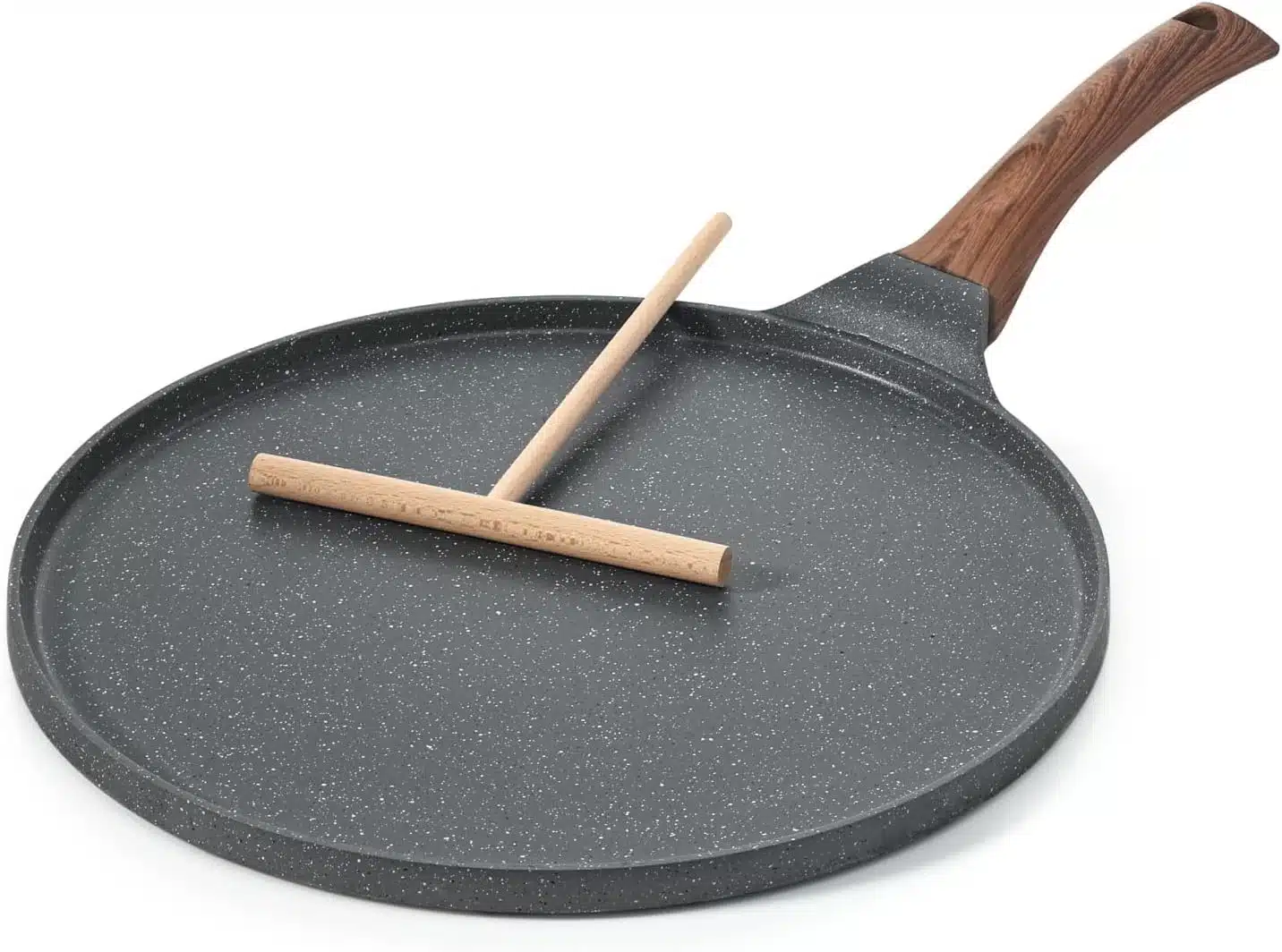 71l4eCx-VzL._AC_SL1500 SENSARTE 30 cm granitna ponev za palačinke - slika 1