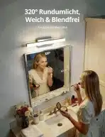 YAFIDO 40cm LED kopalniška svetilka za ogledalo 9W - slika 3