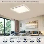 BESTLUZ 42 cm LED stropna svetilka 24 W 4000 K - slika 2